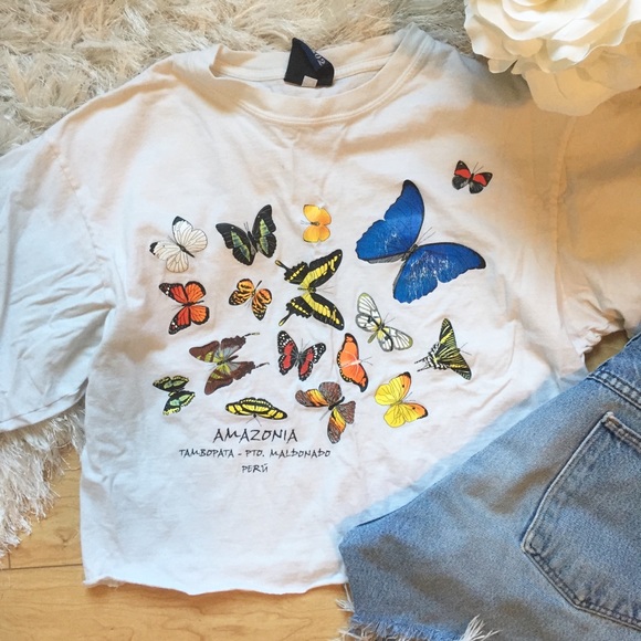 Urban Outfitters Tops - VINTAGE Butterfly Crop